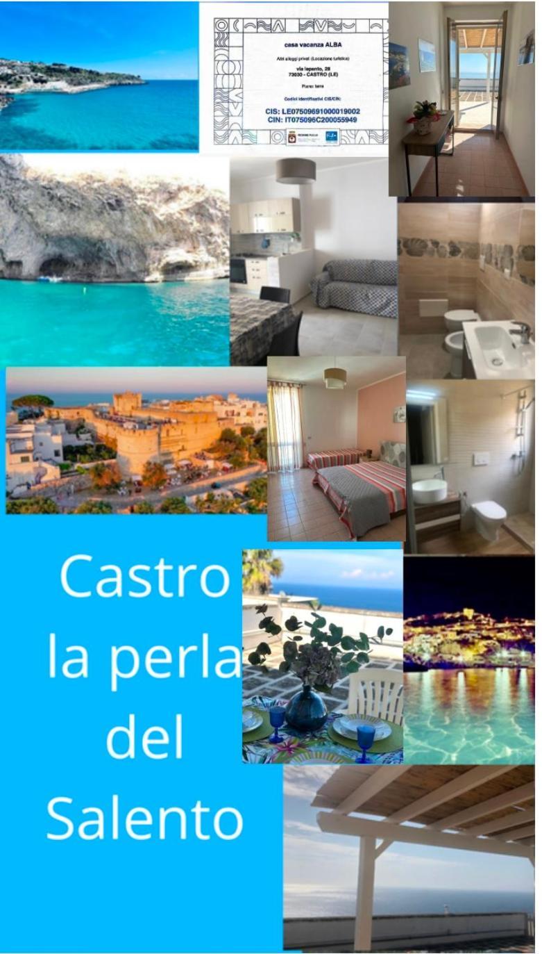 Willa Casa Alba Castro Salento Zewnętrze zdjęcie